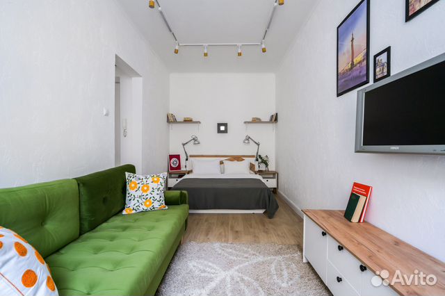 

1-к. квартира, 33 м², 2 кровати
