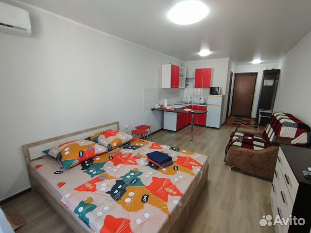 

Квартира-студия, 28 м², 1 кровать