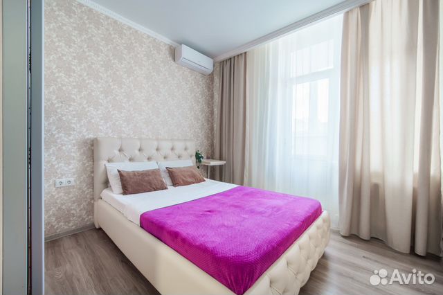 

1-к. квартира, 42 м², 2 кровати