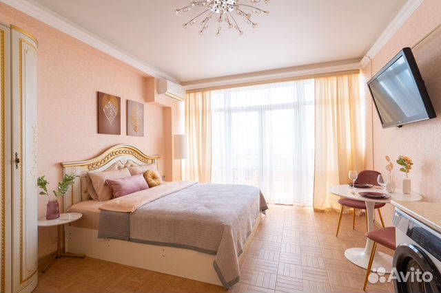 

Квартира-студия, 28 м², 2 кровати