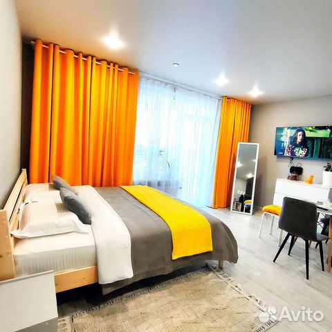 

Квартира-студия, 32,6 м², 2 кровати