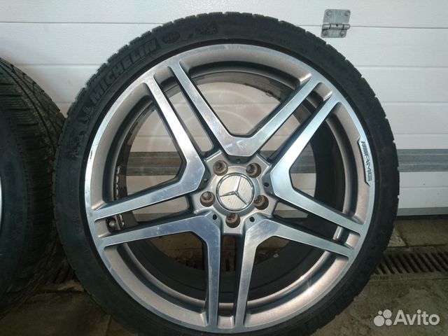 Кованые диски с резиной AMG R20 W221 W222 W217