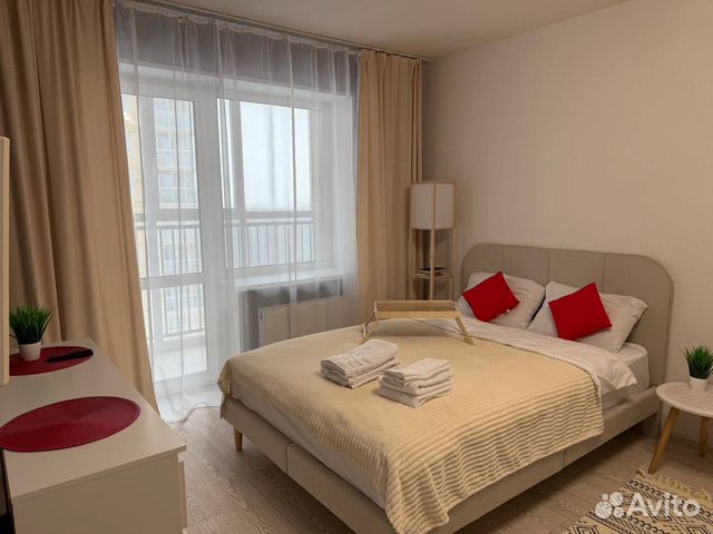 

1-к. квартира, 33 м², 2 кровати