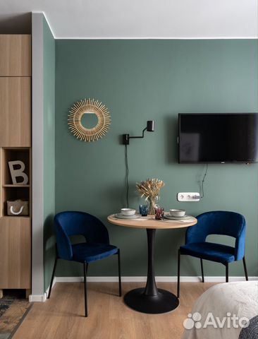 

Квартира-студия, 24 м², 1 кровать