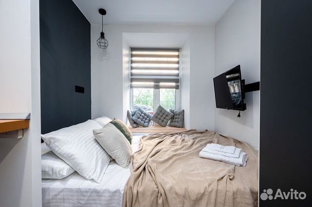 

Квартира-студия, 17 м², 1 кровать