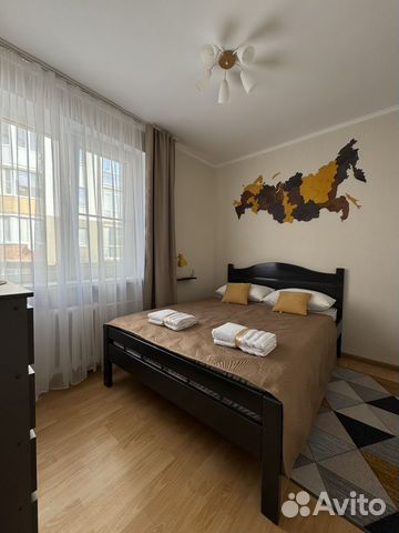 

2-к. квартира, 38 м², 2 кровати