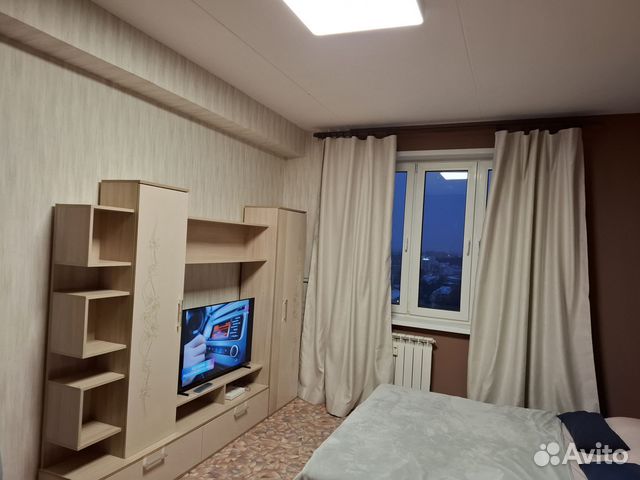 

1-к. квартира, 42 м², 2 кровати