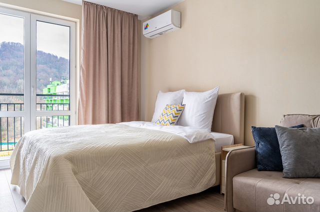 

Квартира-студия, 25 м², 2 кровати