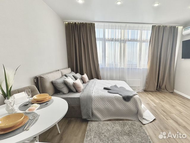 

Квартира-студия, 30 м², 1 кровать