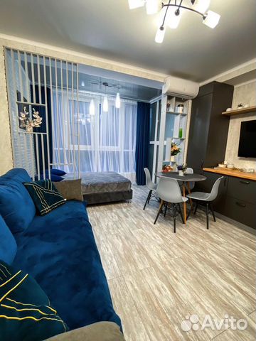

Квартира-студия, 28 м², 2 кровати