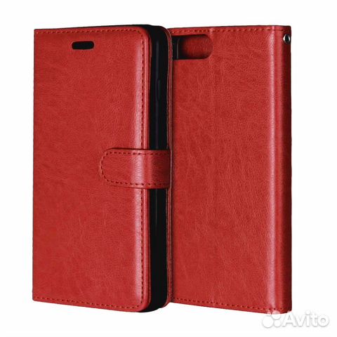 84012373227 Чехол-книжка для iPhone 7/8, красный