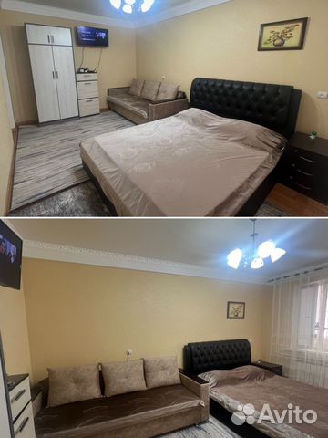 

1-к. квартира, 40 м², 2 кровати