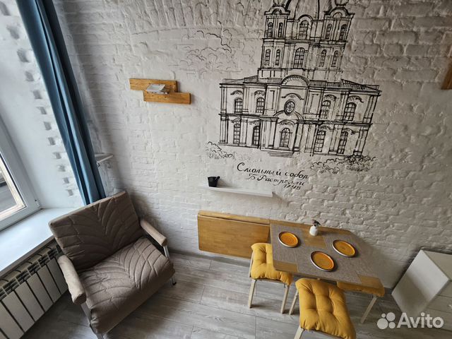 

Квартира-студия, 12 м², 2 кровати