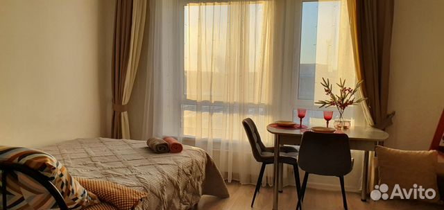 

Квартира-студия, 25 м², 1 кровать