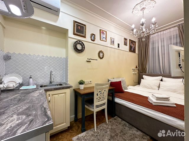 

Квартира-студия в апарт-отеле, 12 м², 1 кровать