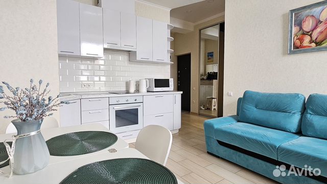 

1-к. квартира, 41 м², 3 кровати