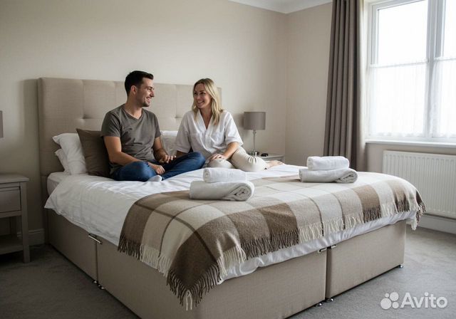 

1-к. квартира, 47 м², 2 кровати