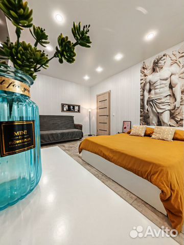 

1-к. квартира, 41 м², 2 кровати