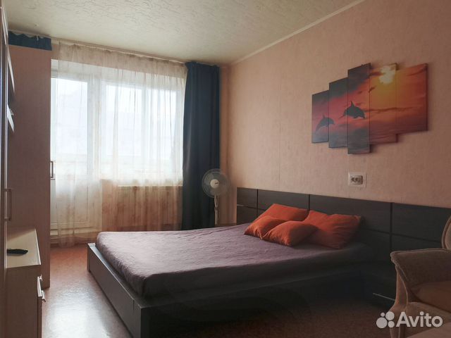 

1-к. квартира, 34 м², 2 кровати