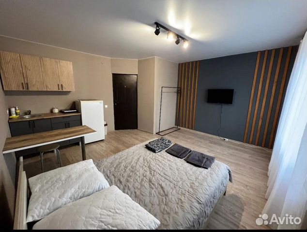 

Квартира-студия, 27 м², 1 кровать