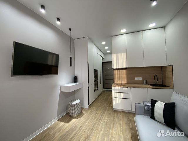 

Квартира-студия, 18 м², 1 кровать
