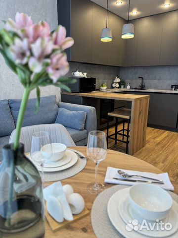 

1-к. квартира, 45 м², 2 кровати