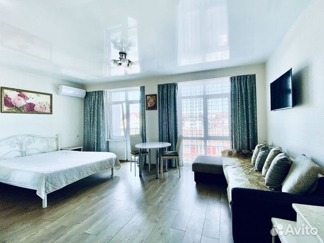 

Квартира-студия, 34 м², 2 кровати
