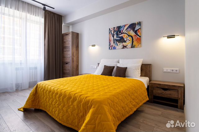 

1-к. квартира, 47 м², 2 кровати