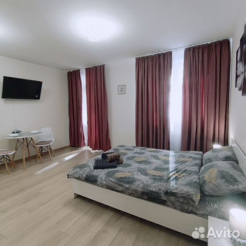 

Квартира-студия, 30 м², 1 кровать