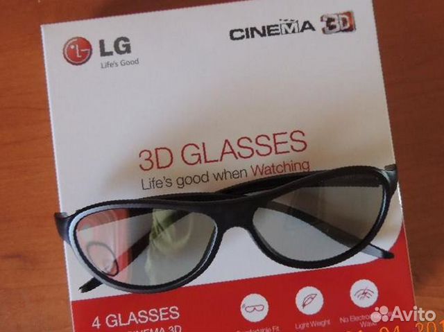 Очки 3D для телевизора LG