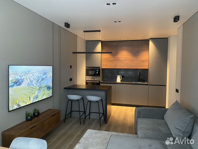 

1-к. квартира, 41 м², 2 кровати