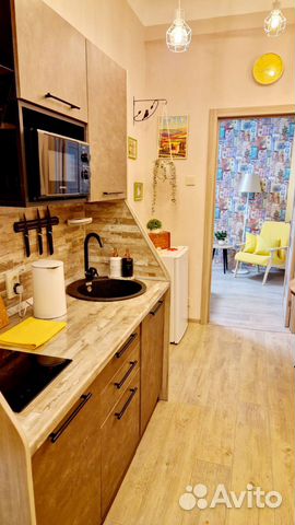 

1-к. квартира, 34 м², 2 кровати