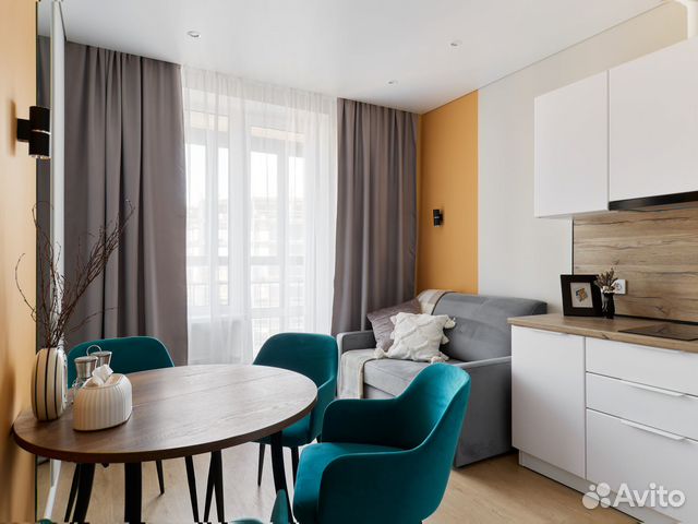 

1-к. квартира, 40 м², 3 кровати