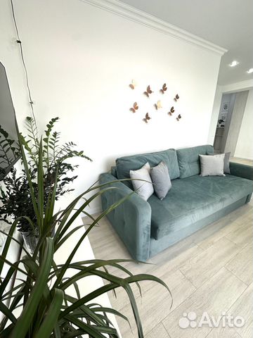 

1-к. квартира, 45 м², 2 кровати