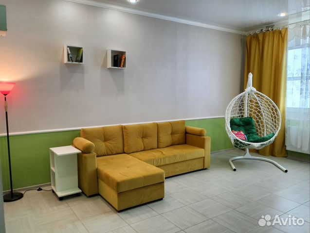 

1-к. квартира, 62,4 м², 2 кровати