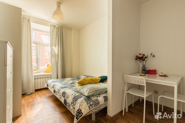 

Квартира-студия в апарт-отеле, 25 м², 2 кровати
