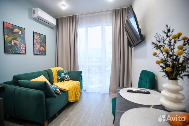 

Квартира-студия, 16 м², 1 кровать