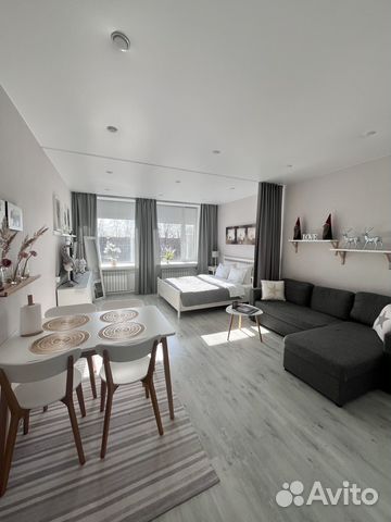 

Квартира-студия, 45 м², 2 кровати