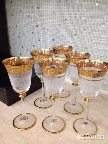 Фужеры (Бокалы) Чехия новые