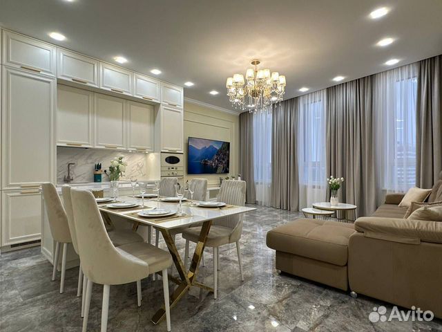 

1-к. квартира, 82 м², 3 кровати