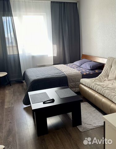 

Квартира-студия, 33 м², 2 кровати