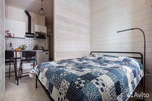 

Квартира-студия в апарт-отеле, 25 м², 2 кровати