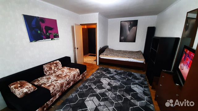 

1-к. квартира, 40 м², 2 кровати