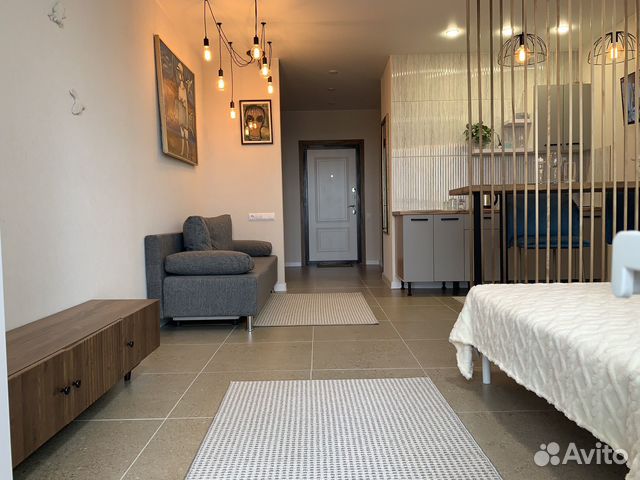 

Квартира-студия, 35 м², 2 кровати
