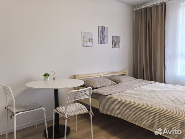 

Квартира-студия, 24 м², 2 кровати