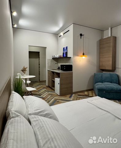 

Квартира-студия в апарт-отеле, 25 м², 2 кровати