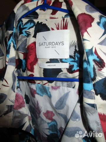 Рубашка Saturdays Surf NYC Рубашка Saturdays Surf NYC