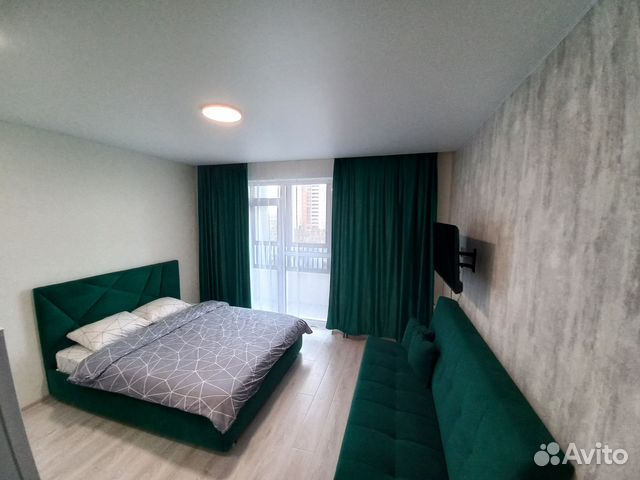 

Квартира-студия, 30 м², 2 кровати