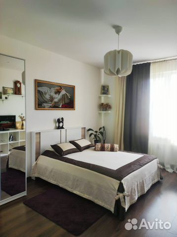 

1-к. квартира, 45 м², 2 кровати