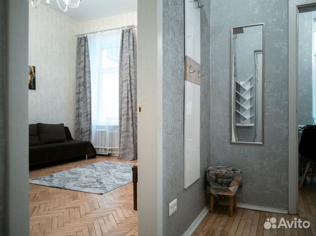

1-к. квартира, 40 м², 2 кровати